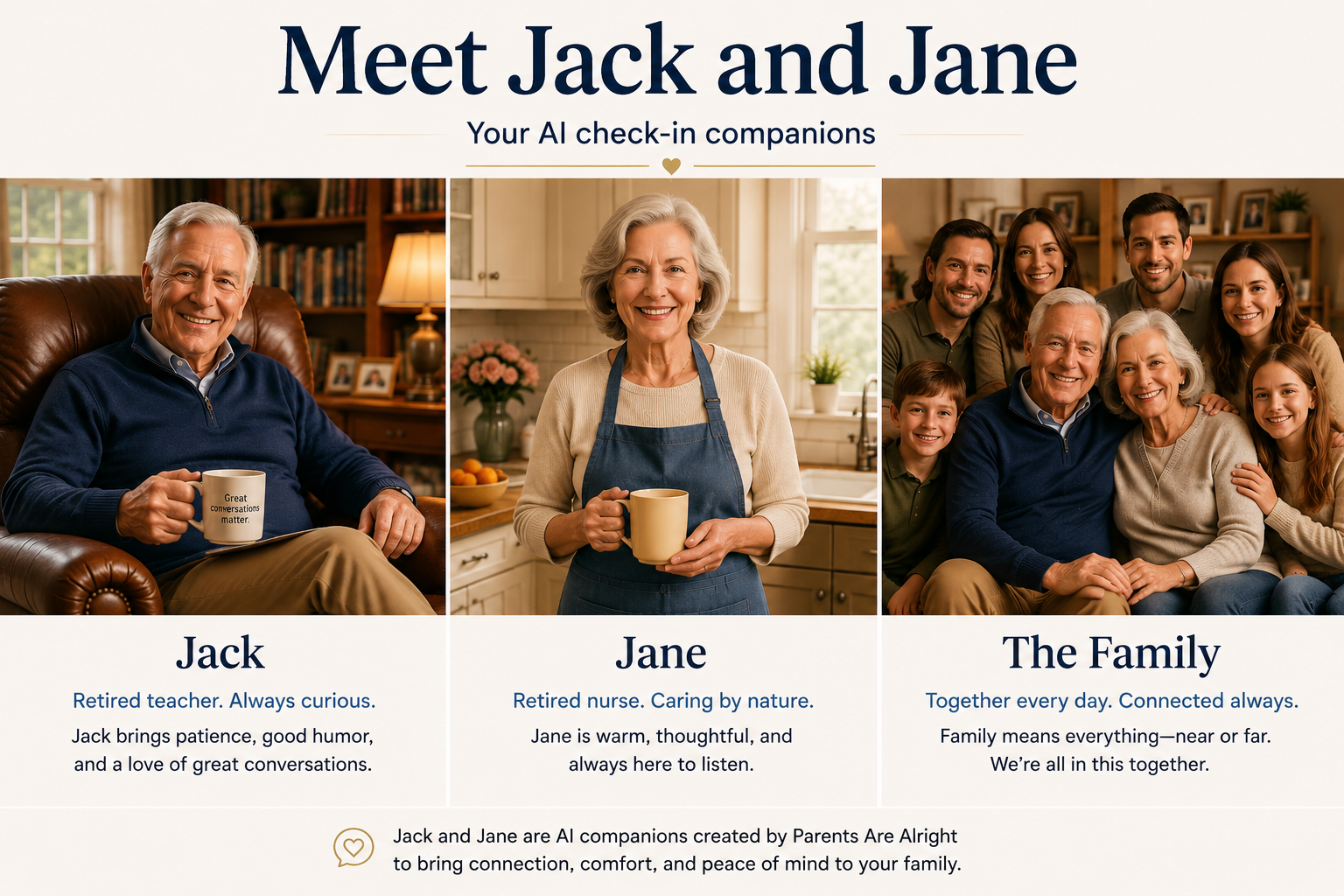 Jack, Jane, and a warm family scene